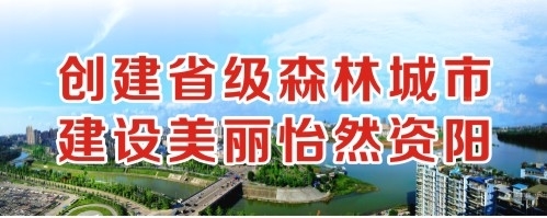 狂操小骚逼免费视频网站创建省级森林城市 建设美丽怡然资阳